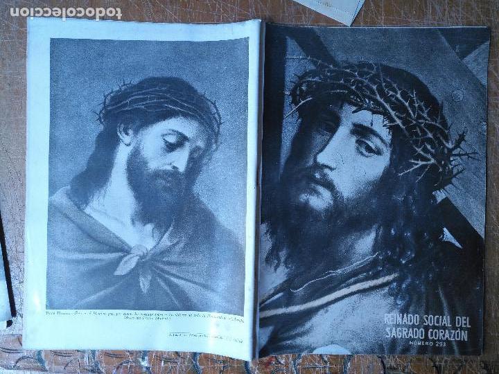 Coleccionismo de Revistas y Peri&oacute;dicos: revista N 293 RELIGIOSA ILUSTRADA REINADO SOCIAL DEL SAGRADO CORAZON DE JESUS Y VIRGEN MARIA -