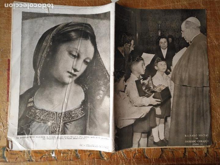 Coleccionismo de Revistas y Peri&oacute;dicos: revista N 319 RELIGIOSA ILUSTRADA REINADO SOCIAL DEL SAGRADO CORAZON DE JESUS Y VIRGEN MARIA - N 293