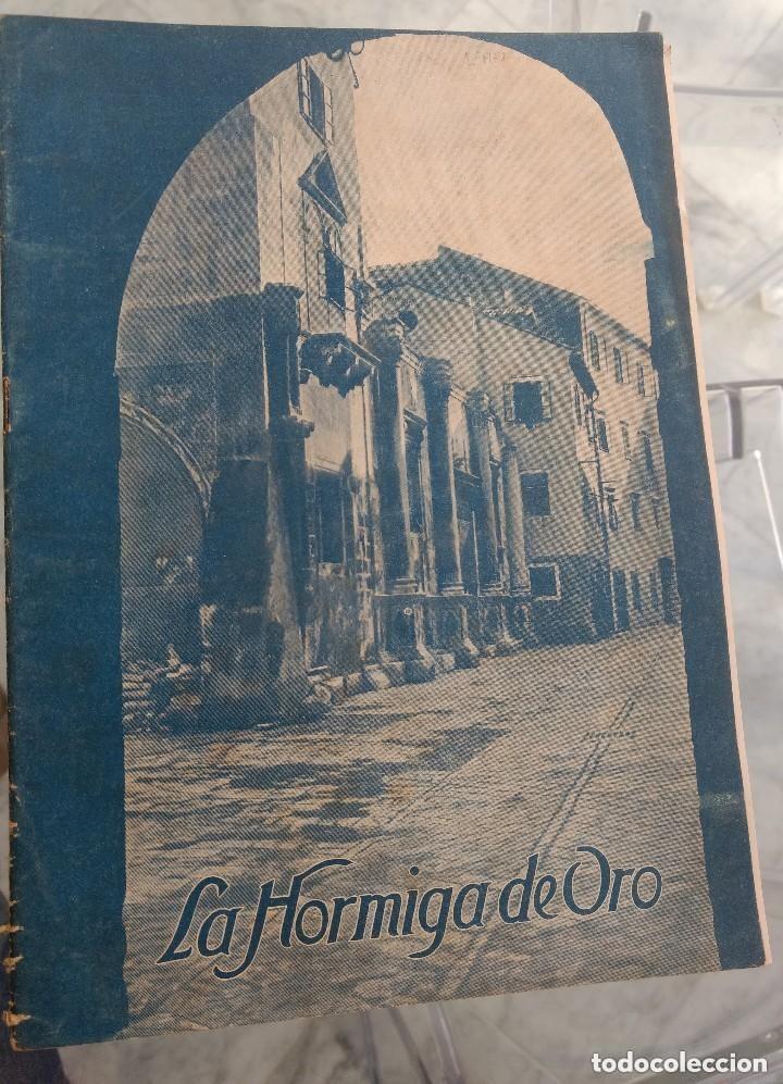 Collectionnisme de Revues et Journaux: Revista la hormiga de oro. 1928 Villagonzalo, Biescas, Gaviria, San Martin Sarroca, Eibar, Tarragona