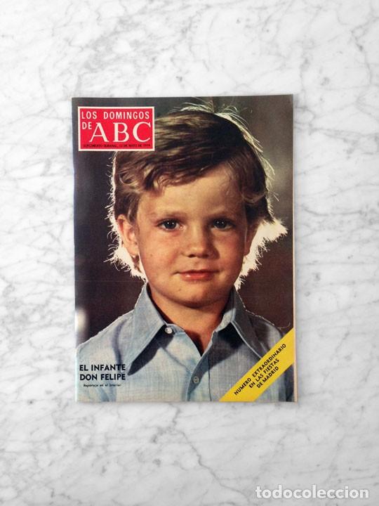 Coleccionismo de Revistas y Peri&oacute;dicos: LOS DOMINGOS DE ABC - 1974 - EL INFANTE FELIPE DE BORBON, EL RASTRO, FERIA DE SAN ISIDRO, PAQUIRRI