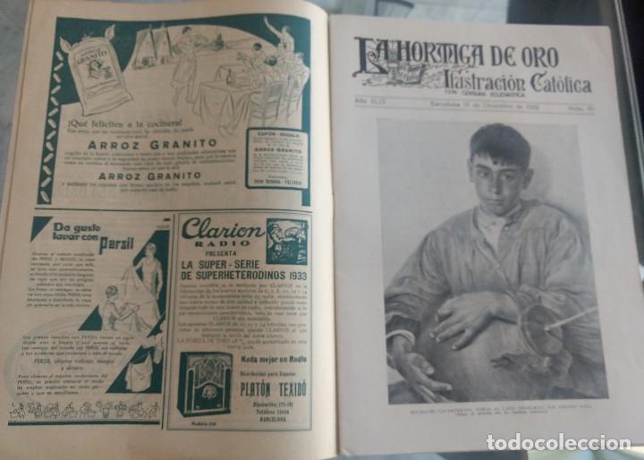 Coleccionismo de Revistas y Peri&oacute;dicos: Revista la hormiga de oro 1932 Selva de Dalt, Tarragona, Alboraya, Manresa, futobl Racin, Bilbao