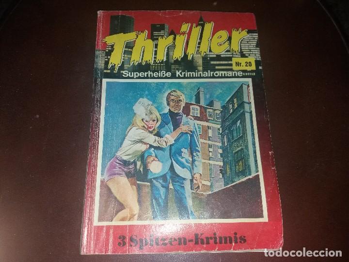 Collectionnisme de Revues et Journaux: Libro revista alem&aacute;n novela THRILLER SUPERHEIBE KRIMINALROMANE SPITZEN KRIMIS