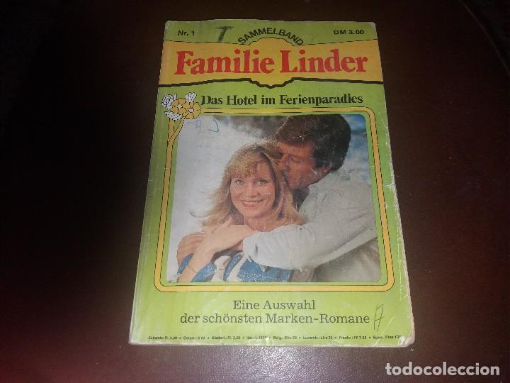 Collectionnisme de Revues et Journaux: Libro revista alem&aacute;n novela FAMILIE LINDER SAMMELBAND ROMANE DAS HOTEL IM FERIENPARADIES