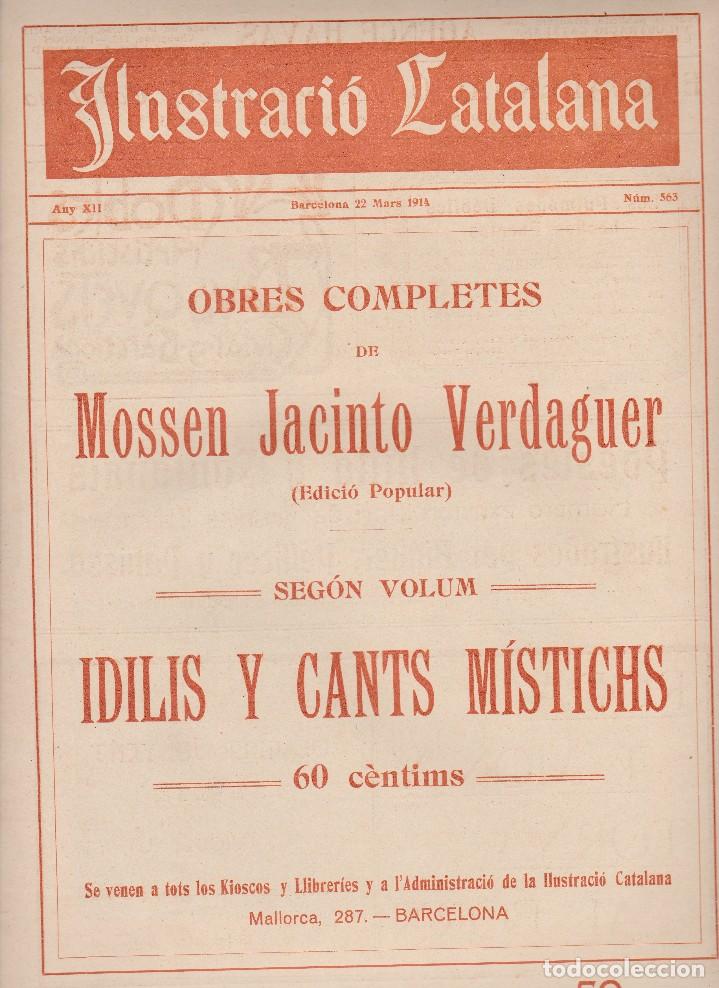 Coleccionismo de Revistas y Peri&oacute;dicos: Ilustraci&oacute; Catalana 1914 n&ordm; 563 Barcelona pescadors al moll