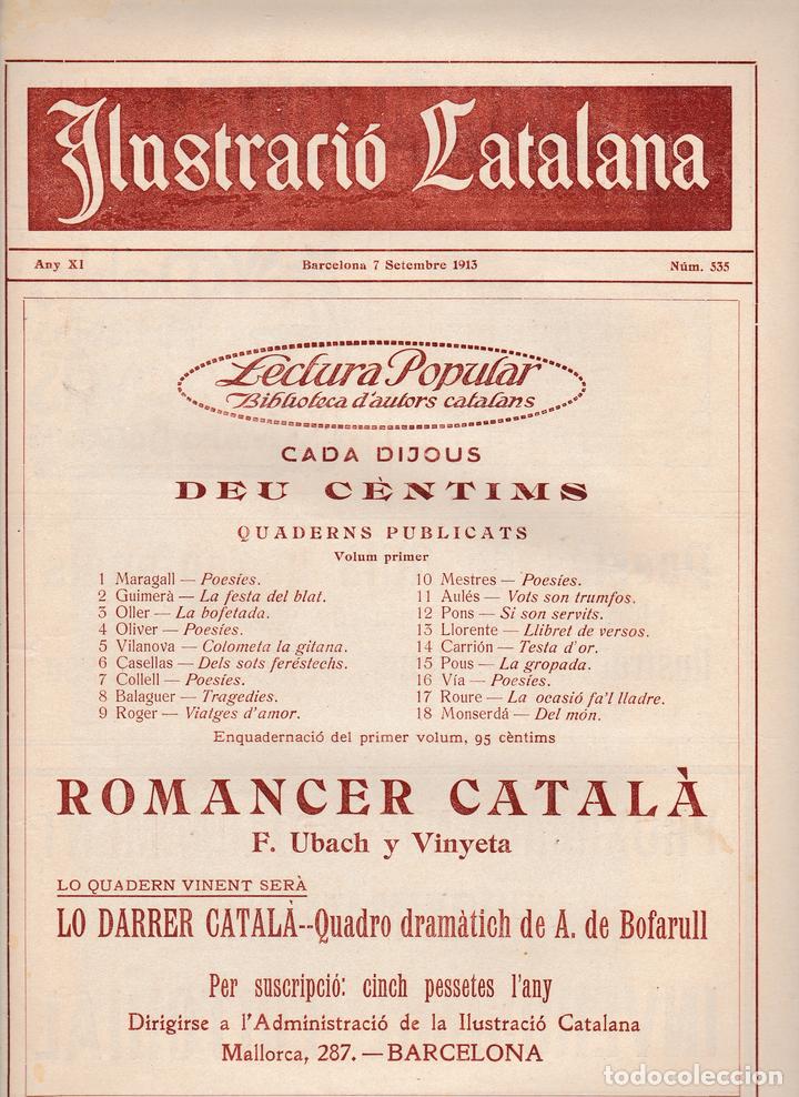 Collection Magazines and Newspapers: Ilustraci&oacute; Catalana 1913 n&ordm; 535 Barcelona Festes Tradicionals voltants de Barcelona