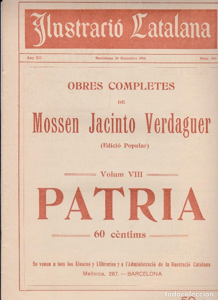 Coleccionismo de Revistas y Peri&oacute;dicos: Ilustraci&oacute; Catalana 1914 n&ordm; 589 Barcelona una vista pastoral a Nuria club Natacio Barcelona