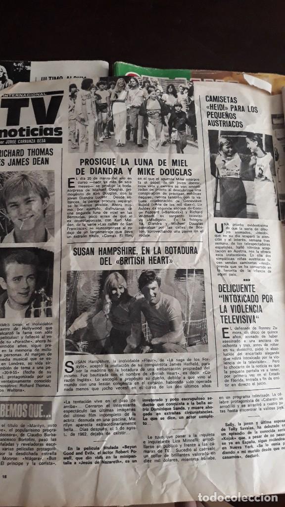 Collectionnisme de Revues et Journaux: richard thomas james dean mick michael douglas heidi susan hampshire