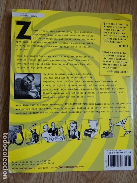 the factsheet five zine reader r. seth fredman - Buy Other modern