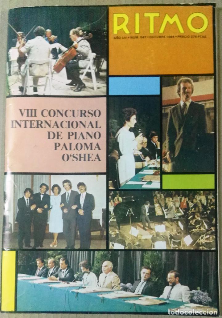 Collection Magazines and Newspapers: Revista Ritmo. Octubre de 1984, n&ordm; 547,