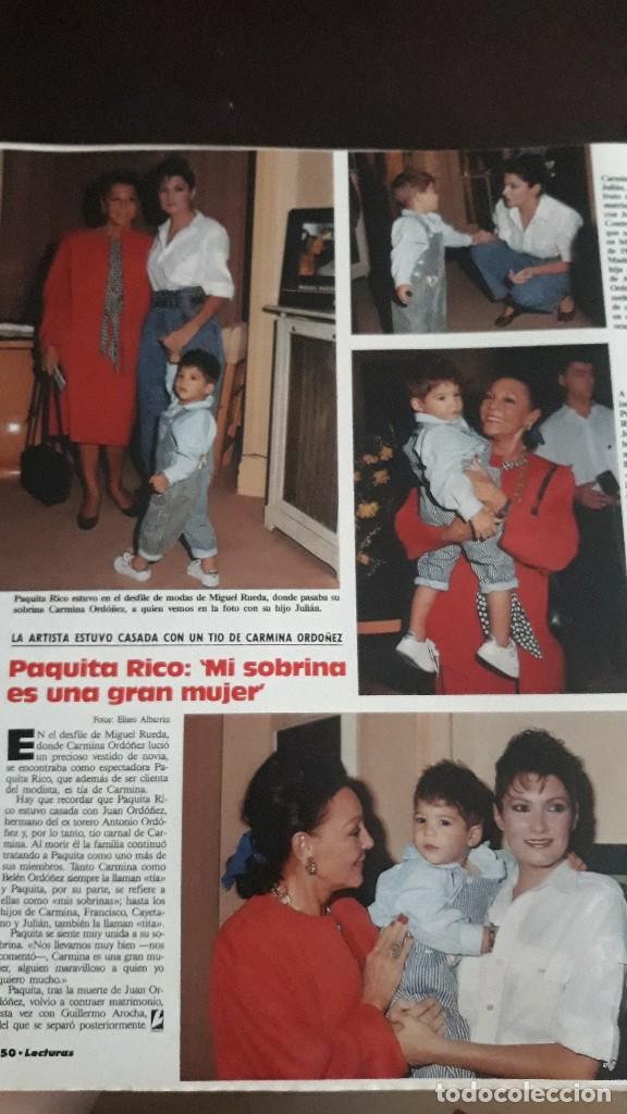 Coleccionismo de revistas y peri&oacute;dicos: carmina ordo&ntilde;ez paquita rico