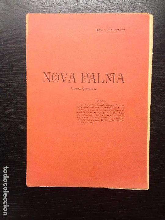 Coleccionismo de revistas y peri&oacute;dicos: NOVA PALMA, N. 3, NOVEMBRE, 1898