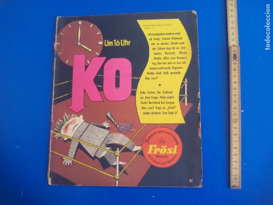 Colecionismo de Revistas e Jornais: Fr&ouml;si HEFT N&ordm; 1 1965. Magazin f&uuml;r Jungen und M&auml;dchen REVISTA INFANTIL DE ALEMANIA DEL ESTE DDR COMIC