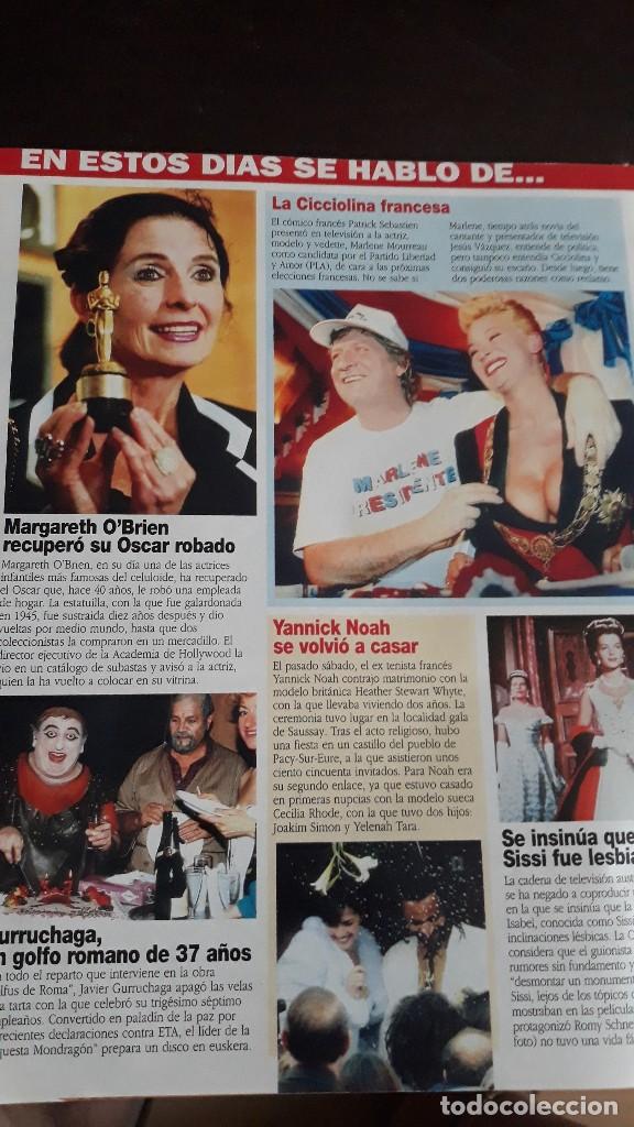 Coleccionismo de Revistas y Peri&oacute;dicos: margareth obrien y el oscar robado romy schneider gurruchaga marlene mourreau yannick noah
