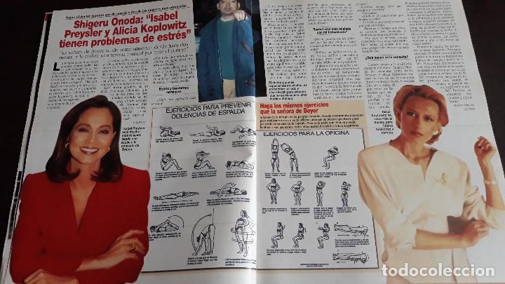 Coleccionismo de Revistas y Peri&oacute;dicos: ISABEL PREYSLER ALICIA KOPLOWITZ