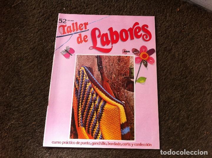 Coleccionismo de Revistas y Peri&oacute;dicos: REVISTA (TALLER DE LABORES) CURSO PR&Aacute;CTICO DE PUNTO, GANCHILLO, BORDADO, CORTE Y CONFECCI&Oacute;N. N&ordm; 52