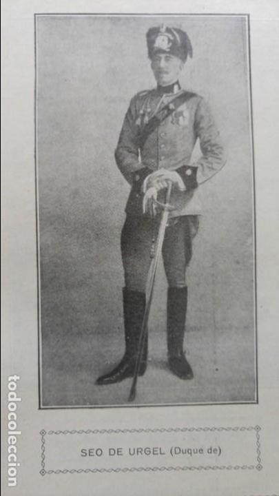Coleccionismo de revistas y peri&oacute;dicos: DUQUE DE LA SEU D'URGELL(SEO DE URGEL) DUQUE DE SEVILLA HOJA REVISTA A&Ntilde;O 1929