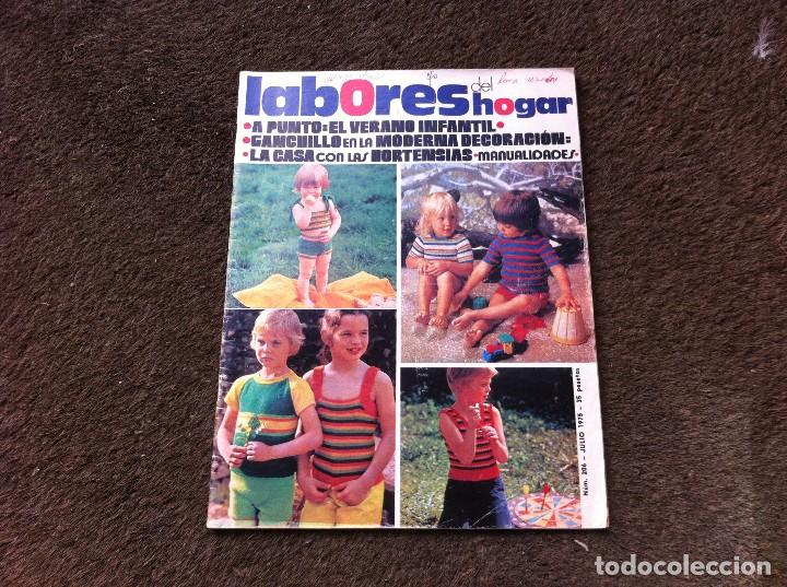 Collezionismo di Riviste e Giornali: REVISTA (LABORES DEL HOGAR) N&ordm; 206. A&Ntilde;O 1975