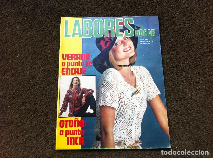 Collezionismo di Riviste e Giornali: REVISTA (LABORES DEL HOGAR) N&ordm; 195. A&Ntilde;O 1974