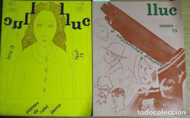 Collection Magazines and Newspapers: 2 revistas Lluc. Setembre i agost 1973