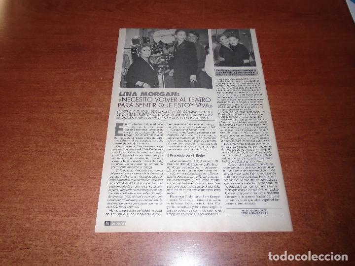Coleccionismo de Revistas y Peri&oacute;dicos: RETAL PRENSA 1994: LINA MORGAN Y AMPARO LARRA&Ntilde;AGA
