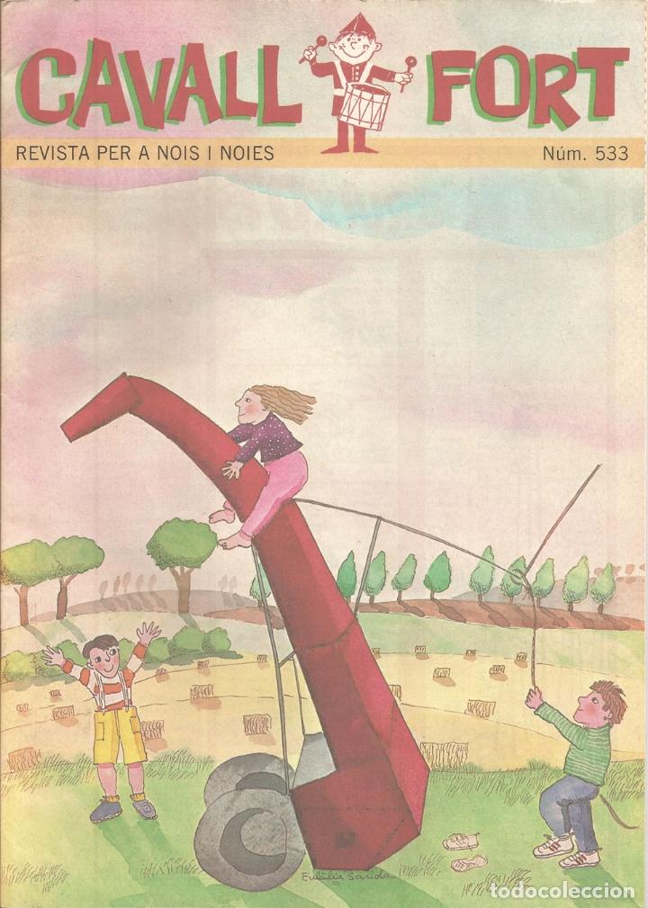 Collection Magazines and Newspapers: REVISTA PER A NOIS I NOIES, CAVALL FORT N&ordm; 533 - PORTADA DE EUL&Agrave;LIA SARIOLA