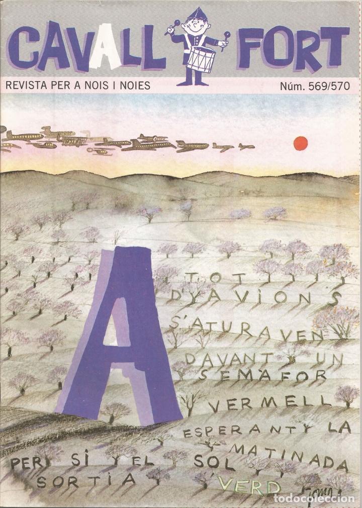 Collection Magazines and Newspapers: REVISTA PER A NOIS I NOIES, CAVALL FORT N&ordm; 569-570 - PORTADA PER JOMA