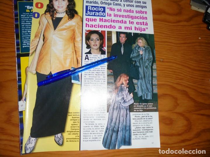 Coleccionismo de Revistas y Peri&oacute;dicos: RECORTE PRENSA :  ROCIO JURADO Y ORTEGA CANO. SORPRESA &iexcl; ABRIL 2003