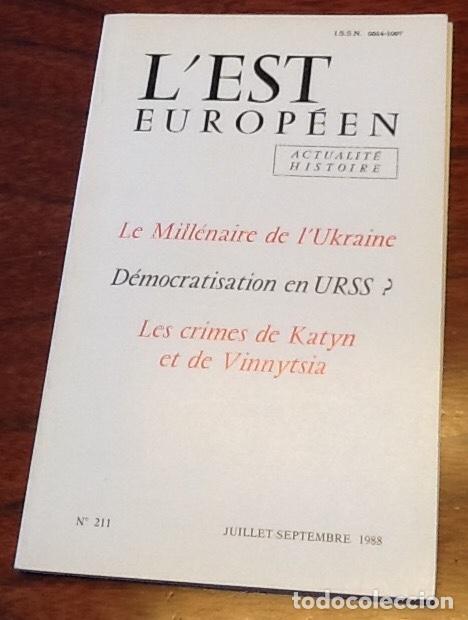 Collezionismo di Riviste e Giornali: L'Est Europeen 211/1988