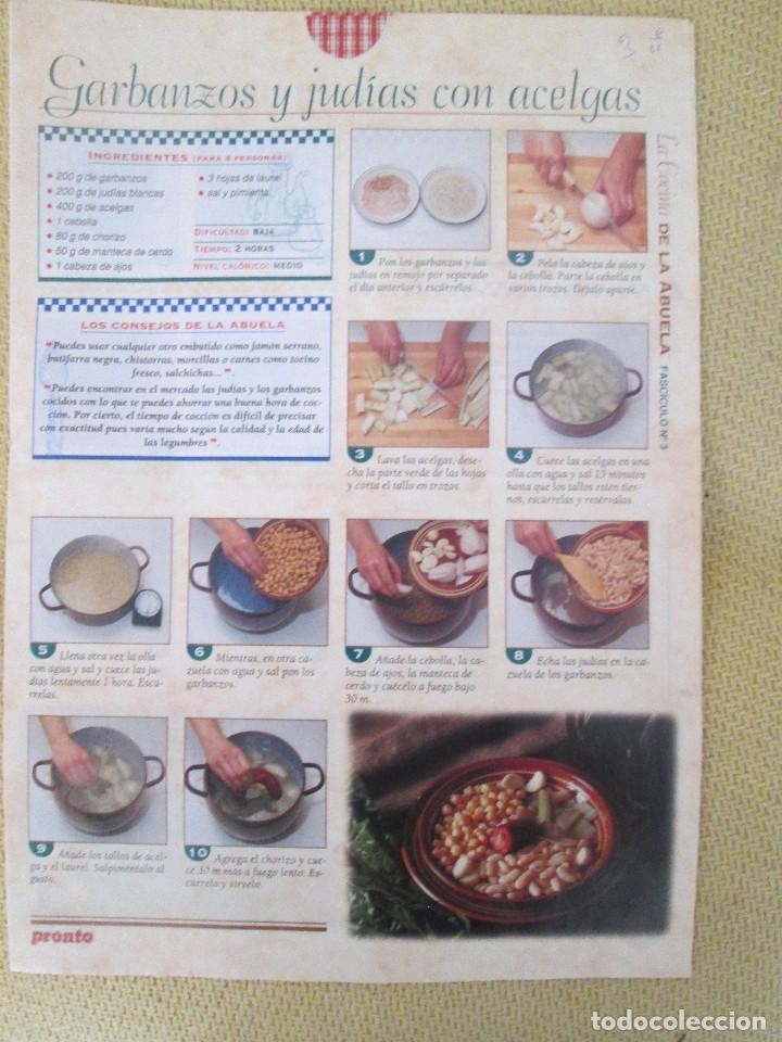Coleccionismo de revistas y peri&oacute;dicos: LA COCINA DE LA ABUELA FASCICULO 3