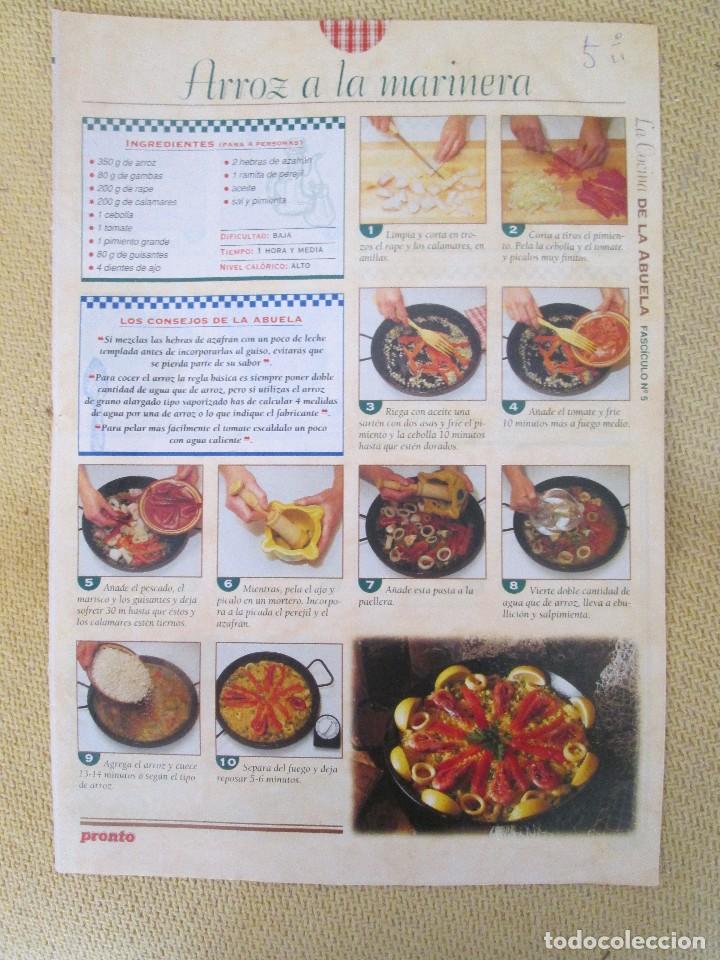 Sammeln von Zeitschriften und Zeitungen: LA COCINA DE LA ABUELA FASCICULO 5