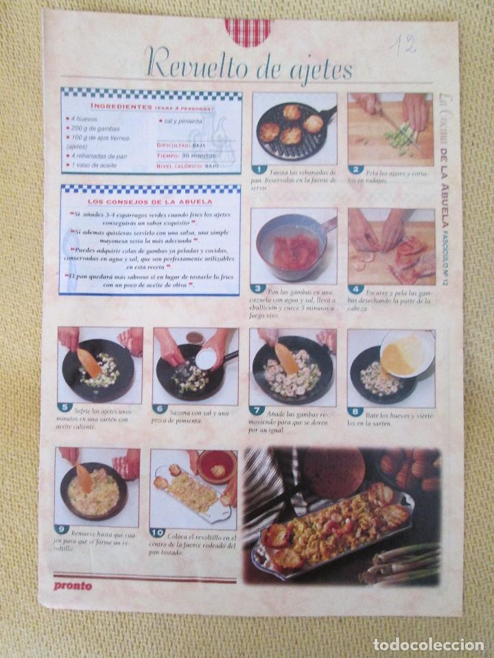 Coleccionismo de Revistas y Peri&oacute;dicos: LA COCINA DE LA ABUELA FASCICULO 12