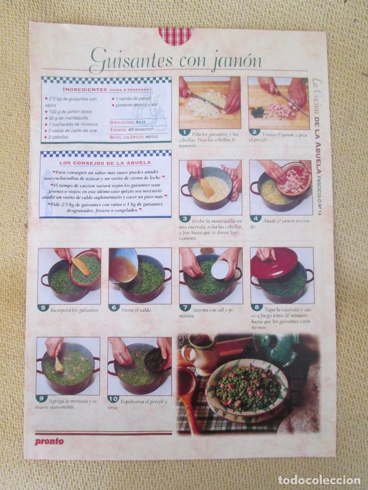 Coleccionismo de Revistas y Peri&oacute;dicos: LA COCINA DE LA ABUELA FASCICULO 14