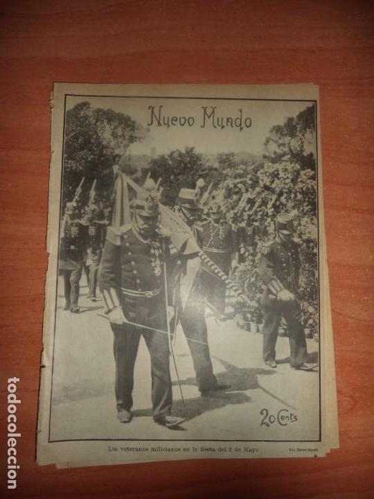 Collectionnisme de Revues et Journaux: REVISTA ILUSTRADA. NUEVO MUNDO. A&Ntilde;O XIII. N&ordm; 643. 3-MAYO-1906.