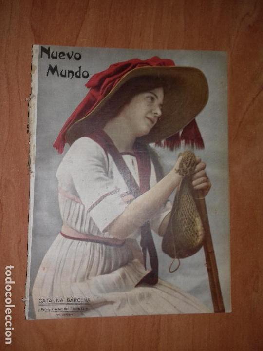 Collectionnisme de Revues et Journaux: REVISTA ILUSTRADA. NUEVO MUNDO. A&Ntilde;O XX. NUM. 1007. MADRID 24-ABRIL-1913.