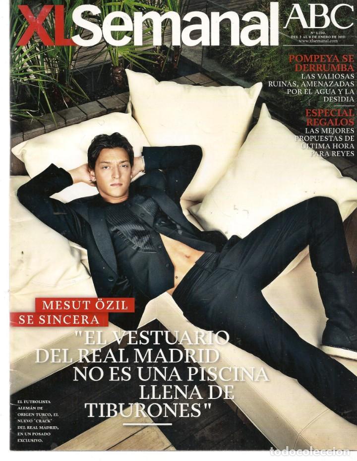 Coleccionismo de Revistas y Peri&oacute;dicos: ABC. XL SEMANAL. N&ordm; 1210. MESUT &Ouml;ZIL. 2 ENERO 2011. (B/59