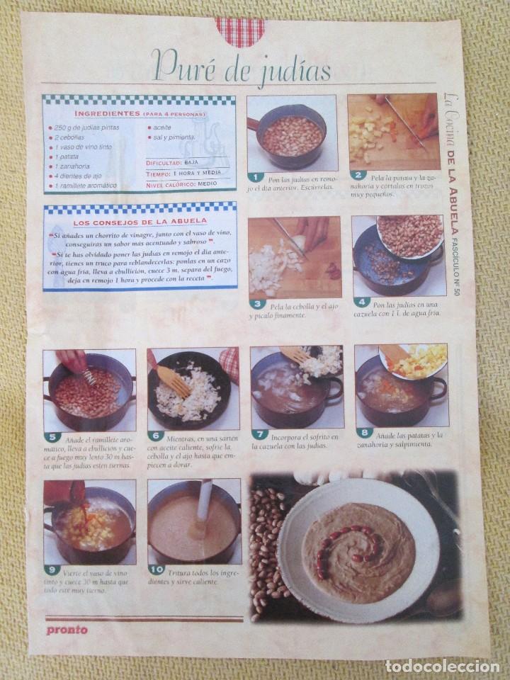Coleccionismo de Revistas y Peri&oacute;dicos: LA COCINA DE LA ABUELA FASCICULO 50