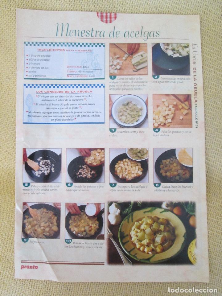 Colecionismo de Revistas e Jornais: LA COCINA DE LA ABUELA FASCICULO 51
