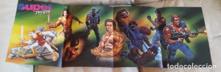 Collection Magazines and Newspapers: POSTER desplegable super juegos 8 guerreros que han hecho historia