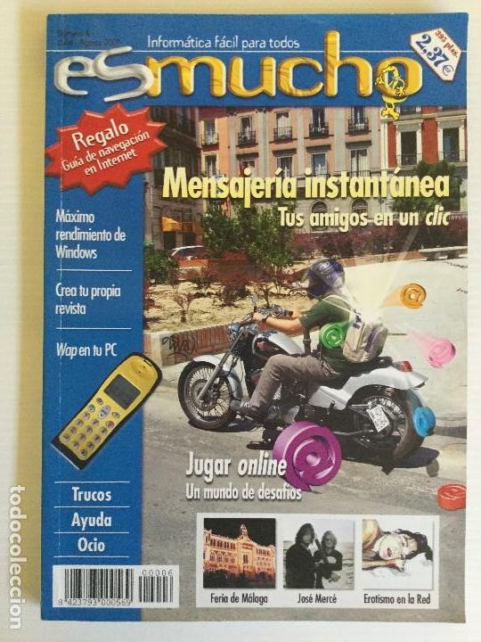 Coleccionismo de revistas y peri&oacute;dicos: Revista es mucho &ndash; Inform&aacute;tica f&aacute;cil para todos &ndash; Looping Media &ndash; N&uacute;mero 6