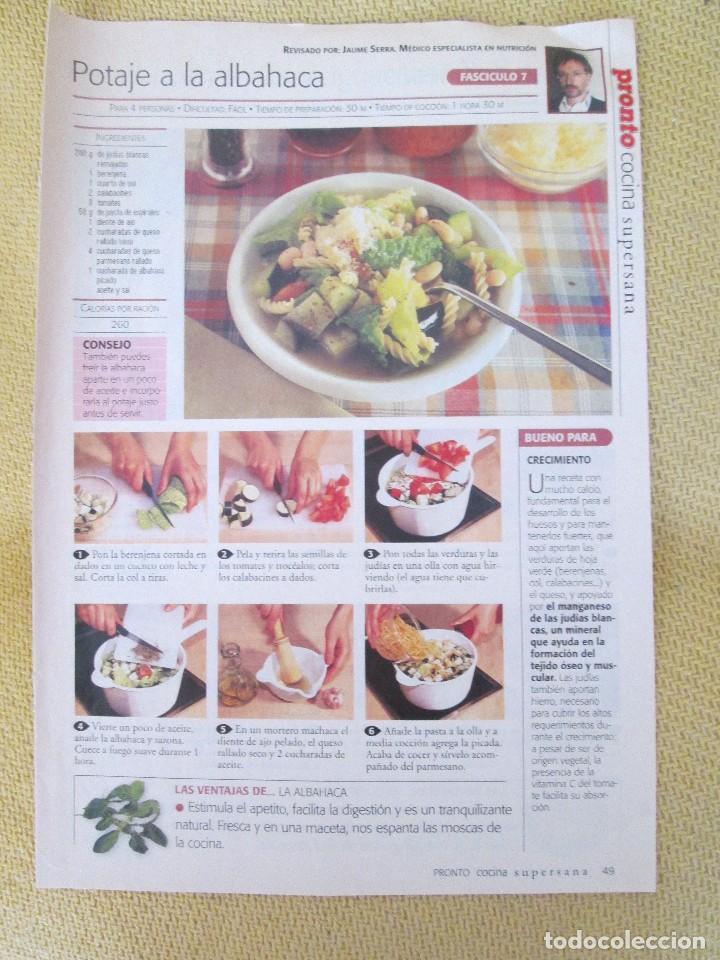 Colecionismo de Revistas e Jornais: COCINA SUPERSANA CARPETA FASCICULO 7