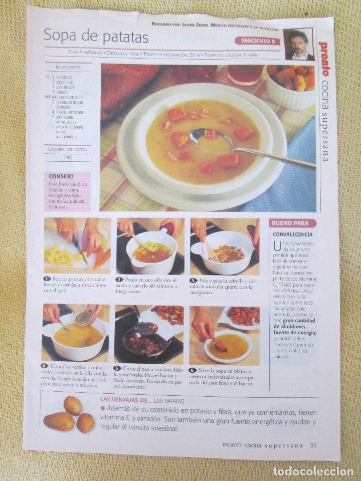 Coleccionismo de Revistas y Peri&oacute;dicos: COCINA SUPERSANA CARPETA FASCICULO 5