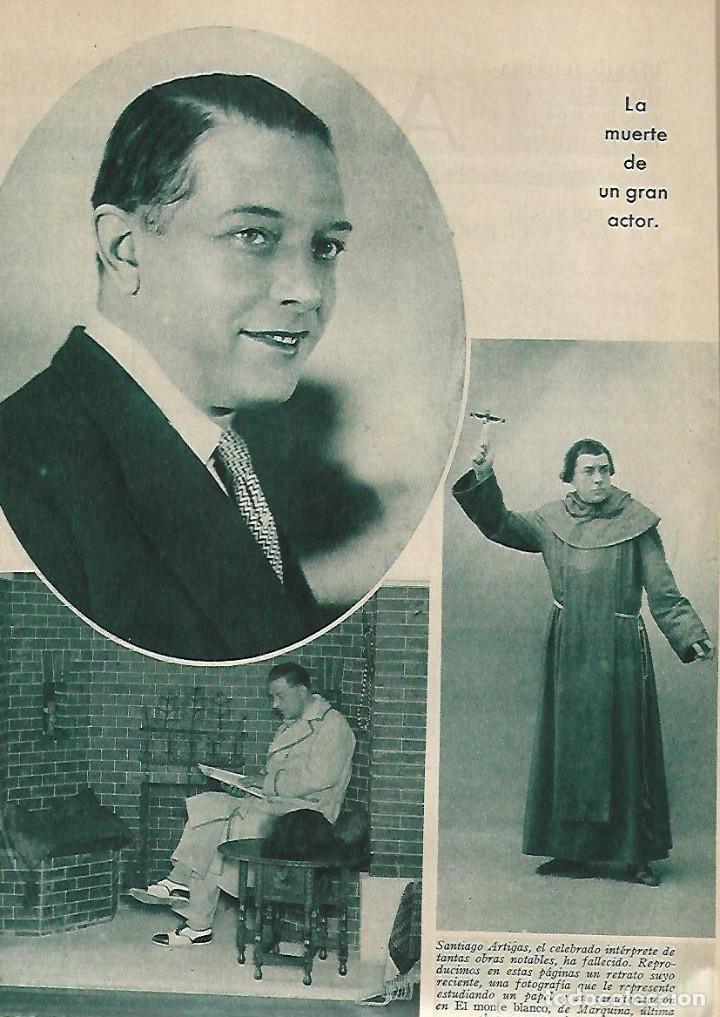 Coleccionismo de revistas y peri&oacute;dicos: A&Ntilde;O 1931 TEATRO MUERTE ENRIC ENRIQUE BORRAS EL FRIO EN EL VINO VENDIMIA ARGENTEUIL DOMINGO ORTEGA