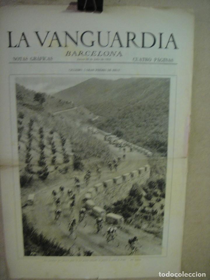 Coleccionismo de Revistas y Peri&oacute;dicos: la vanguardia notas graficas julio 1932 -ciclismo 1&ordm; gran premio de reus , castro urdiales