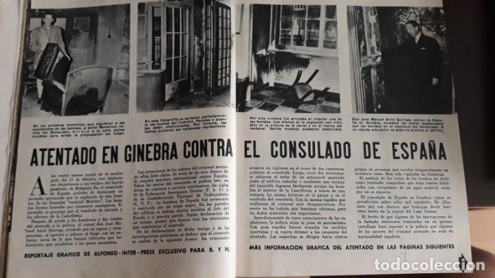 Coleccionismo de revistas y peri&oacute;dicos: 1961 atentado en ginebra contra el consulado de espa&ntilde;a