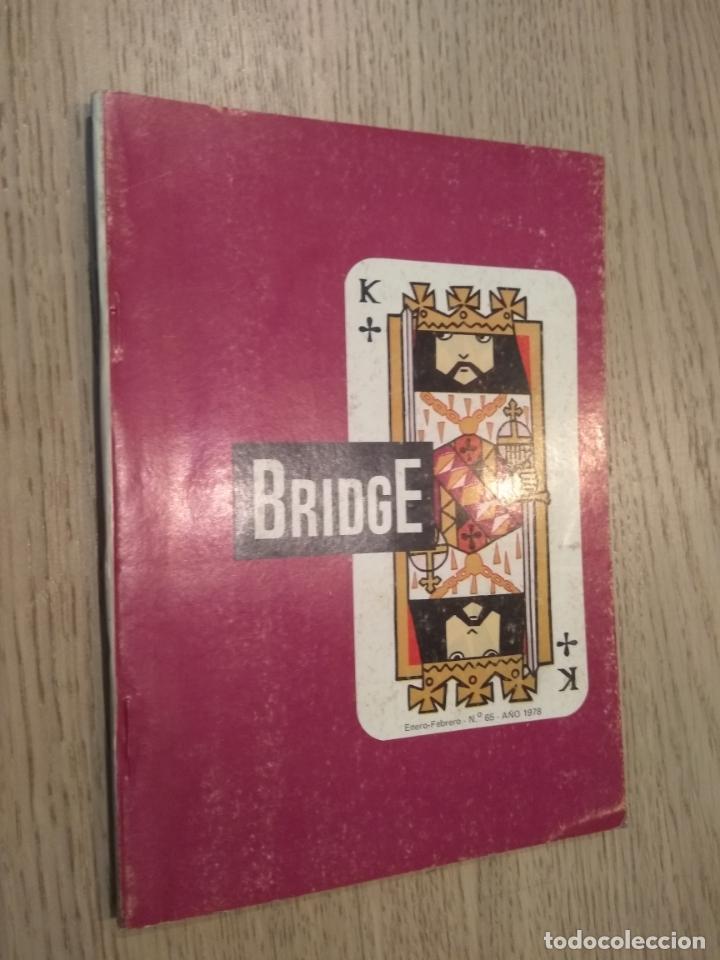 Collectionnisme de Revues et Journaux: BRIDGE. ENERO-FEBRERO. NUM 65. A&Ntilde;O 1978