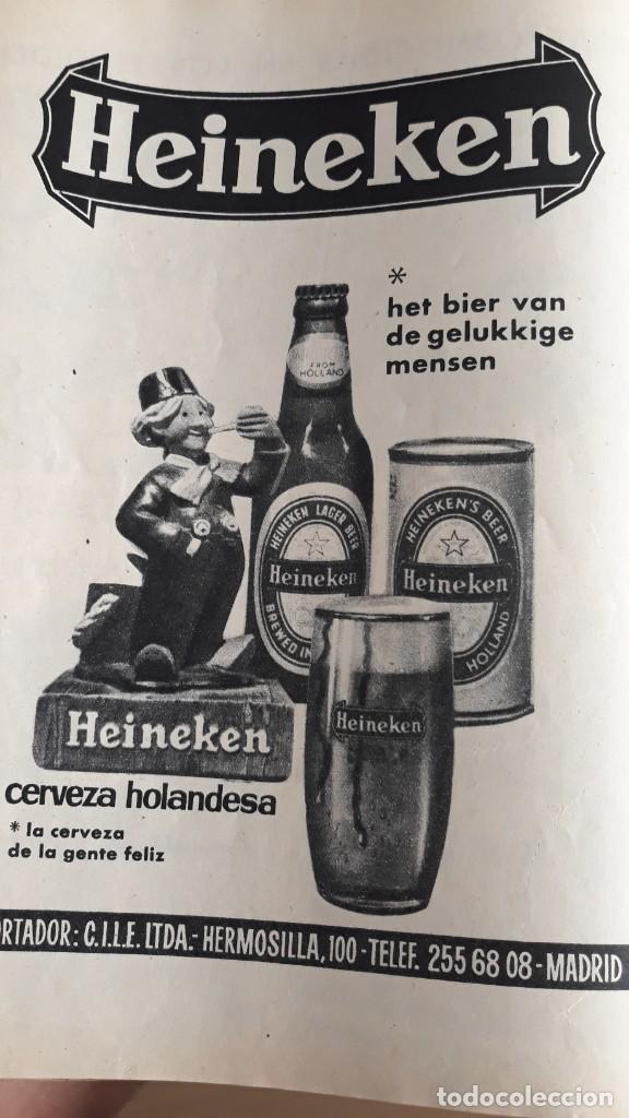 Coleccionismo de Revistas y Peri&oacute;dicos: 1962 ANUNCIO HEINEKEN