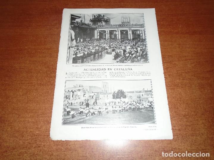 Coleccionismo de Revistas y Peri&oacute;dicos: RETAL PRENSA 1911. CATALU&Ntilde;A. PALACIO BELLAS ARTES. FESTIVAL INFANTIL. FIESTA DE LAS FLORES EN PAR&Iacute;S