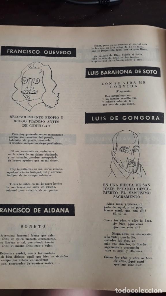 Coleccionismo de Revistas y Peri&oacute;dicos: 1962 QUEVEDO GONGORA