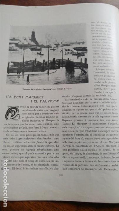 Collection Magazines and Newspapers: ALBERT MARQUET PINTOR FAUVISME FAUVISMO REVISTA D'ART ANY 1918