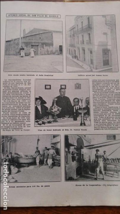 Sammeln von Zeitschriften und Zeitungen: ATENEO SOCIAL DE SANT FELIU DE GUIXOLS HOJA A&Ntilde;O 1912